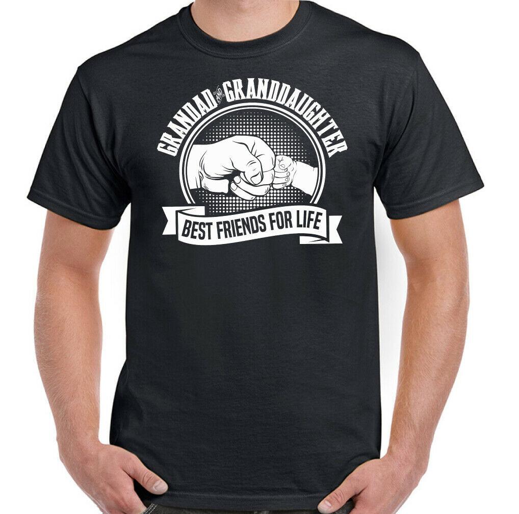 26 Grandad & Granddaughter T-Shirt Best Friends For Life Mens Funny Fathers Day Unisex T-Shirt XXL