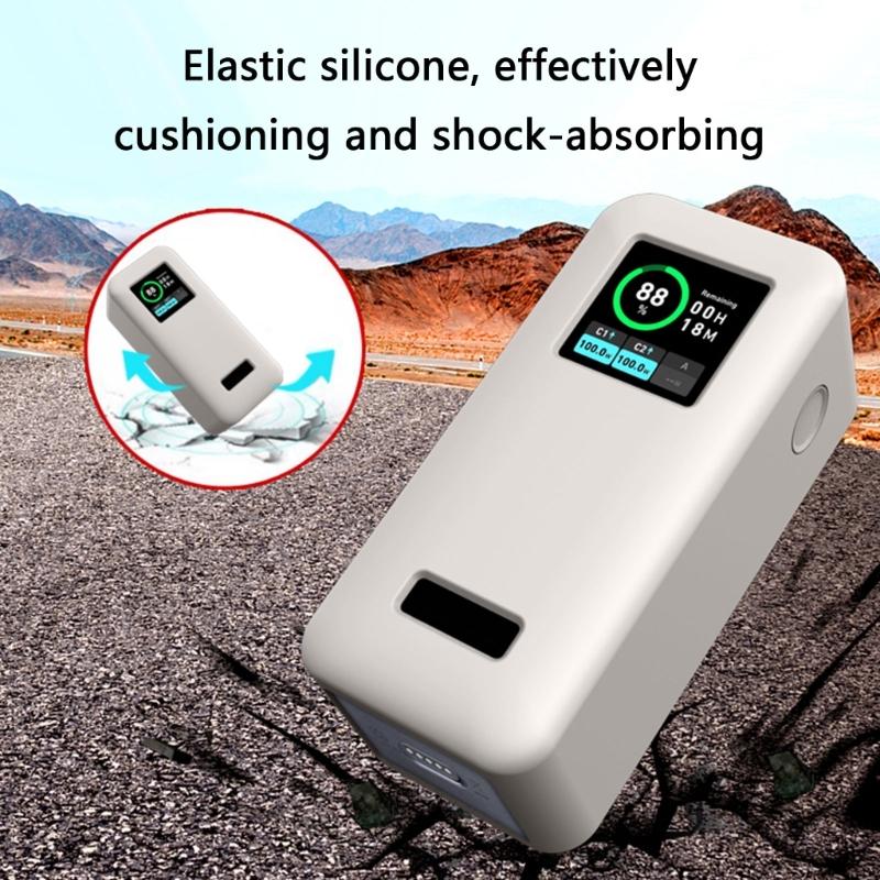 High Elasticity Silicone Shell For 200W 20000mAh M6Z5 Battery Pack Guard Perfect Fit And Lightweight Protections