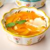 Ceramic Bowl Household Personality Cute Fruit Salad Bowl Microwave Oven Baked Rice Bowl Oats Breakfast Bowl Female Flower