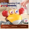 Electric Crawling Crab Toy for Babies 0-1 Year: Interactive Induction and Escape Play for Boys and Girls