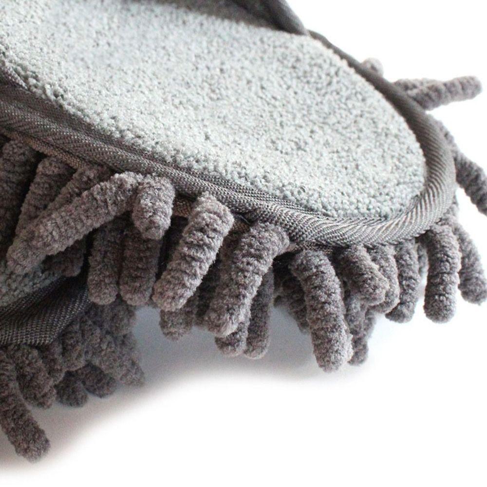 Black/Pink/Cream Cleaning Shoes Plush Clean Slippers Soft Lazy Wiping Slippers  Home