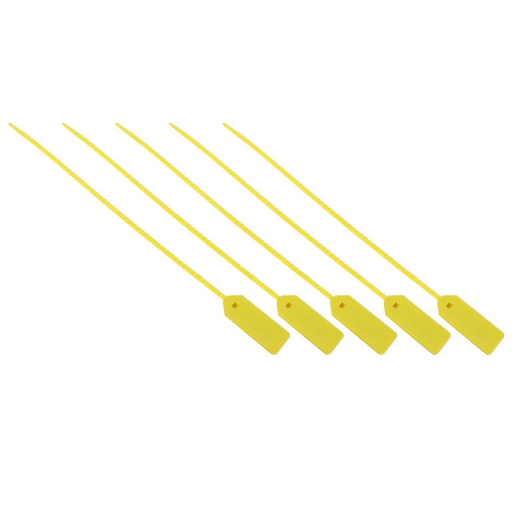 50pcs Zip Tie Tag Readable Writable 40KG Tensile Strength Self Locking Marking Label for Luggage