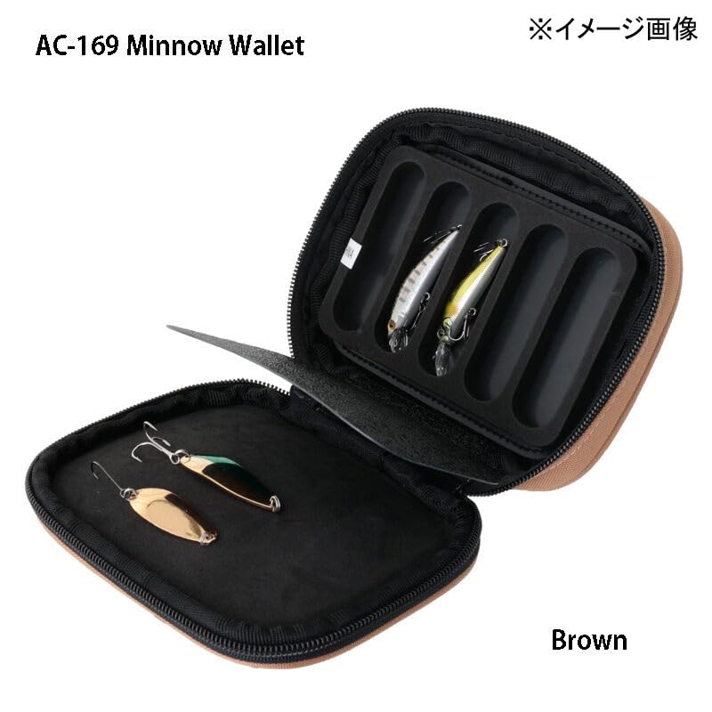 LITTLE PRESENTS EVA Minnow Wallet AC-169 Black