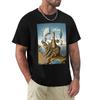 Salvador Dali Digital Painting Salvador Dali Artwork Tshirt Quick Dry Sports Short Sleeve Tee