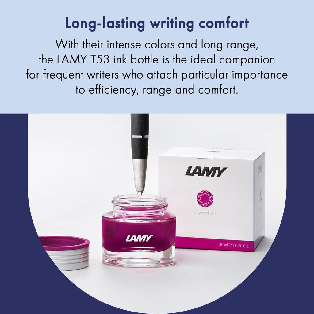 LAMY Crystal Amazonite LT53AM Bottled Officially Imported Ink, 30ml,