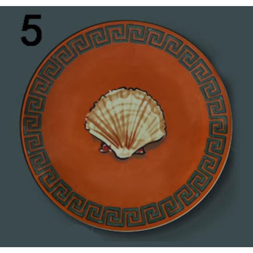 8’‘ Italian Ginori 1735 Neptune Journey Ceramic Plate Wall Decor for Living Room Bedroom