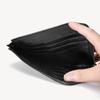 New Leather Wallet Tiktok Same Change Bag Ticket Folder Lamb Skin Card Bag Certificate Card Bag Lady Card Bag Long