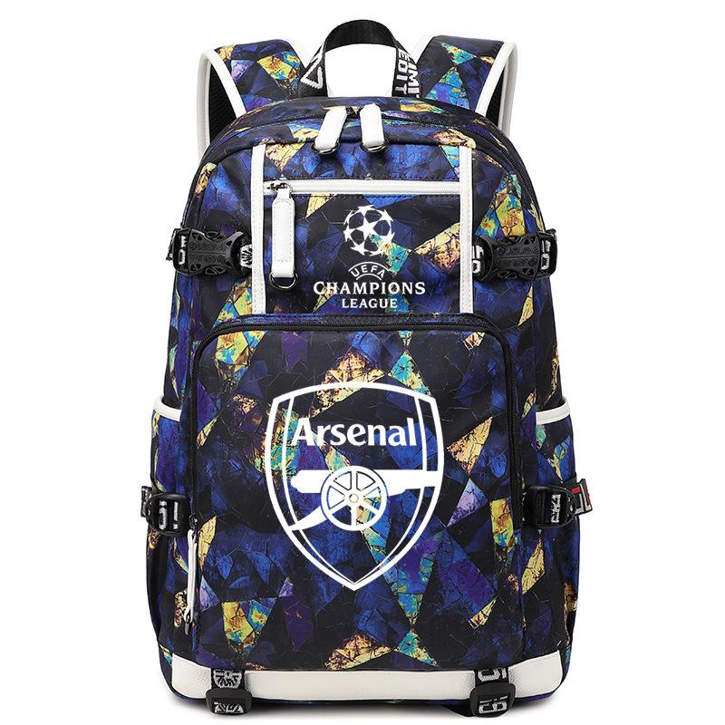 Football Peripheral Camouflage Backpack Student Multifunctional Large Capacity Backpack Leisure Travel Mountaineering Bag