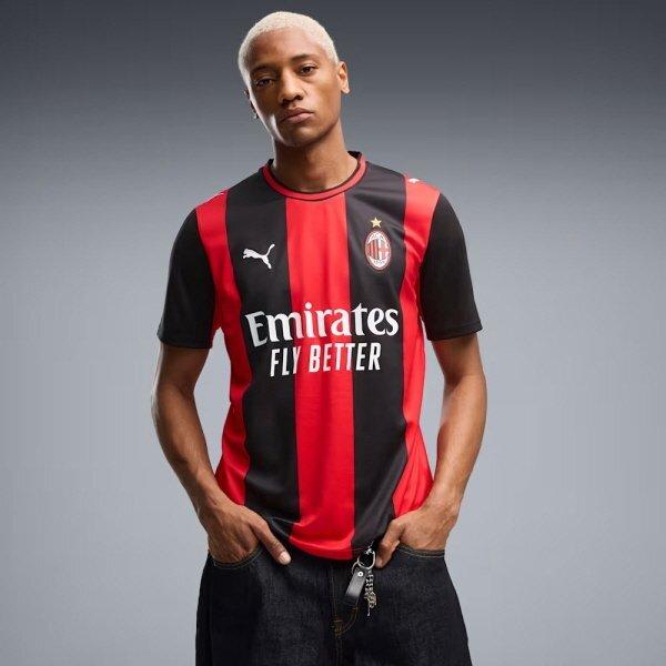 Puma Men S Ac Milan Home jerSey Replica 784121 01 26 27