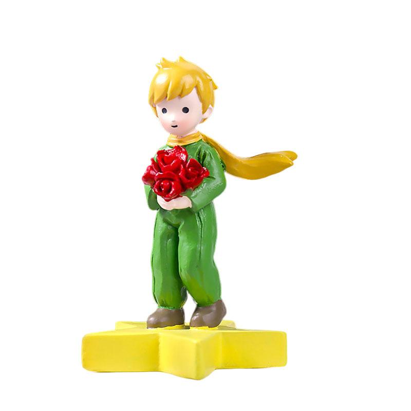 

Принц Маленький Лис Полимерная глина Игрушка Топпер для торта Мини-украшения Домашний декор Prince D