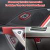 Carbon Fiber Door Lock Switch Button Glove Box Handle Switch Cover Trim for Chevrolet Corvette C7 Z06 Z51 ZR1 Stingray Grand Sport 2014 2015 2016