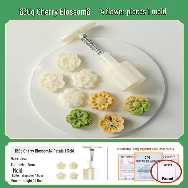 Youluo 2026 Food-Grade Hand-Press Mung Bean Cake & Mooncake Mold