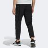 Adidas Solid Color Logo Cargo Sweatpants Men Bottoms Black HE1859