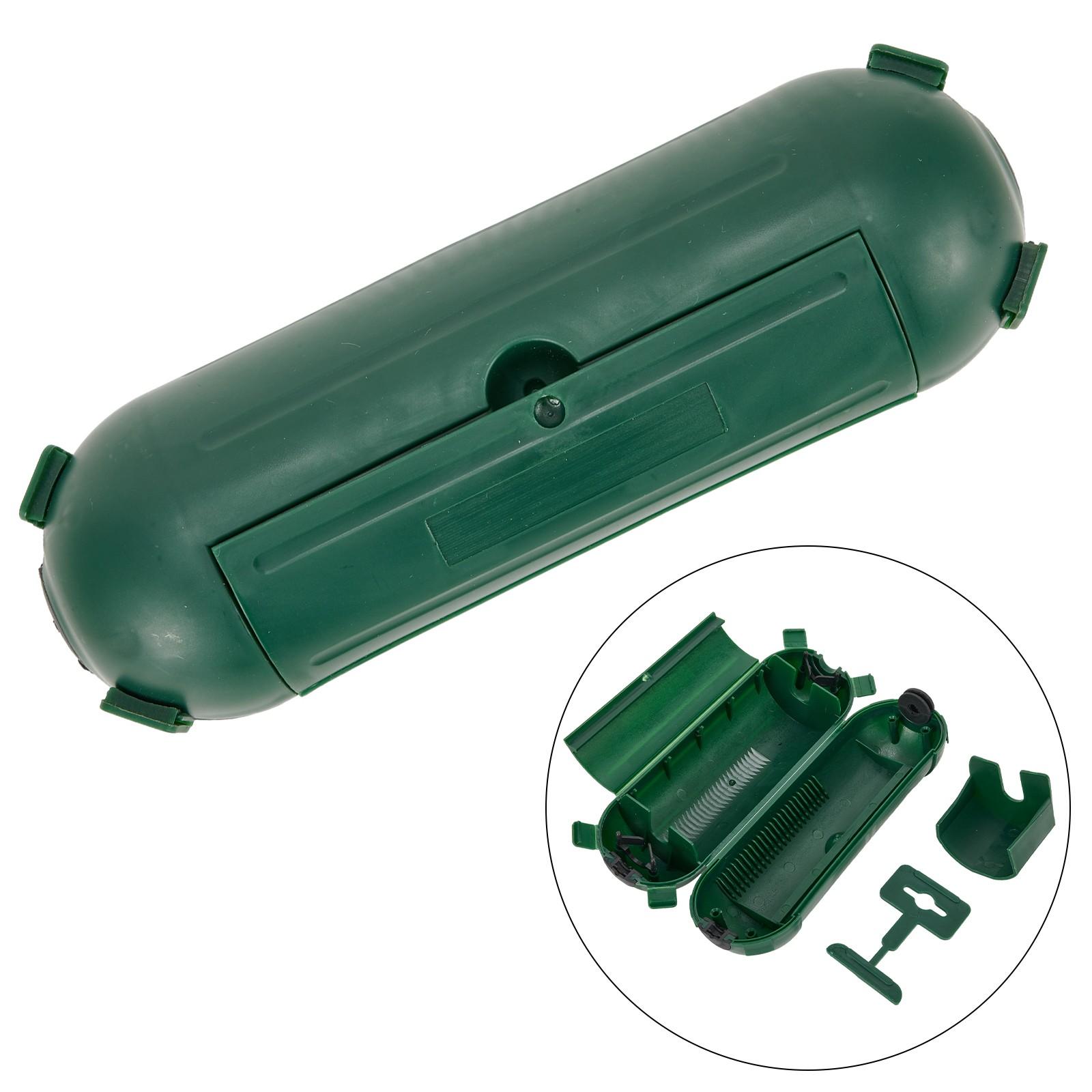 

Green waterproof cable junction box with claws