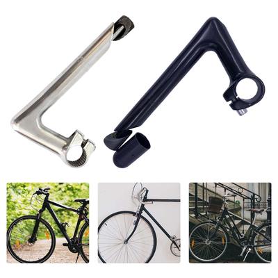 Mountain Road Bicycle Quill Stem Threaded Tube Easy To Install Gooseneck Shape for Mountain Road Bicycles Retro Bikes MTB Bikes