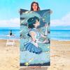 S-Sailor M-Moon Beach Towel Bath Towels Bathroom Items Swimming Pool Spa Playa Travel Sauna Baby For Home Microfiber Gym Shower