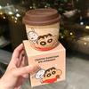 Cute Cartoon Ip Ceramic Coffee Cup With Lid Cute Household Water Cup Children'S Day Gift Souvenir