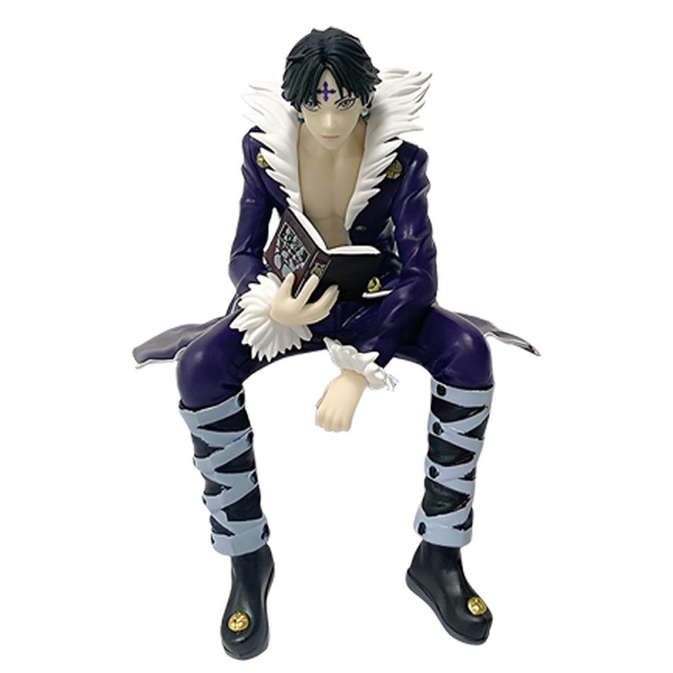 Figura de Anime Hunter×Hunter de 14 cm, Troupe Fantasma Hisoka, Figura de Acción, Tapón para Fideos, Decoración de Habitación, Tapón para Fideos, Modelo de PVC, Juguetes
