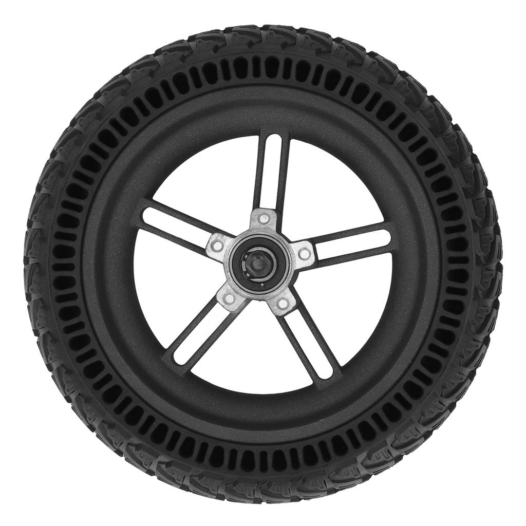 Electric Scooter Rear Wheel 9 Inches Scooter Solid Tire Wheel Hub Set for Xiaomi M365 1s Lite