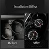 New 2Pcs High Quality Non-slip Elastic Durable Real Carbon Fiber Car Auto Water Cup Slot Non-Slip Mat Pad Sport Style