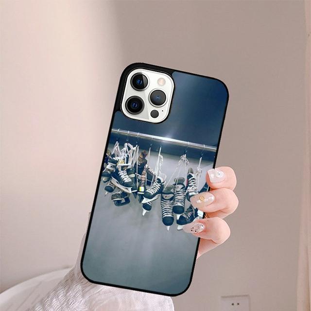Ice Hockey Player Phone Case For Apple iPhone 17 Air Pro Max Plus Coque For iPhone 17 Air 14 15 16 13 12 Max Cover
