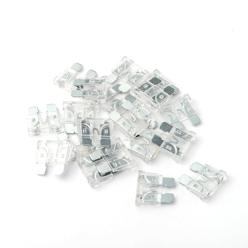 100Pcs 3 Amp Fuses HVAC ATC/ATO Stanbdard Fuse, 3A Car Fuse Blade for Automotive, Truck, Boat, Motorcycle
