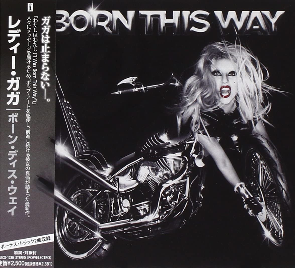 

CD LADY GAGA - Born This Way UICS1230 Interscope Reco 2011 Япония Поп