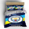 "Manchester City Birthday Set" Bedding Duvet Cover Set Duvet Cover Pillowcases Home Decor (1 * Duvet Cover 2 * Pillowcases, Without Duvet Insert)