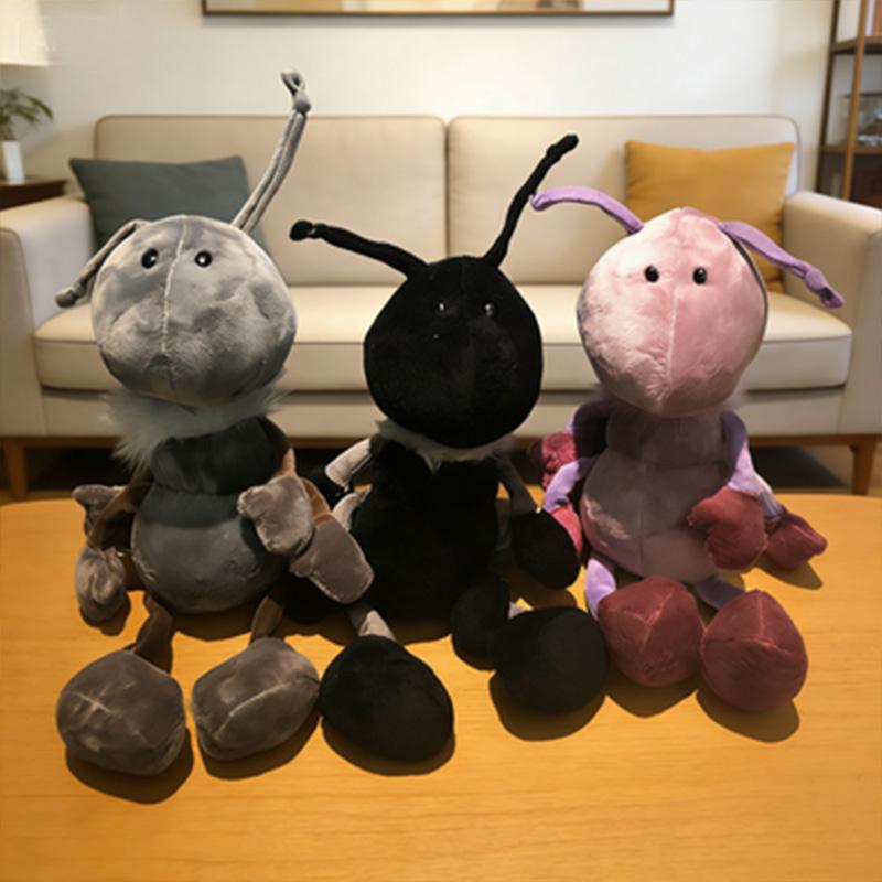 Funny Ant Animalsar Plush Toy Home Wedding Party Toys Relieve Stress Comfortable Children's Birthday Gift Companion High-quality