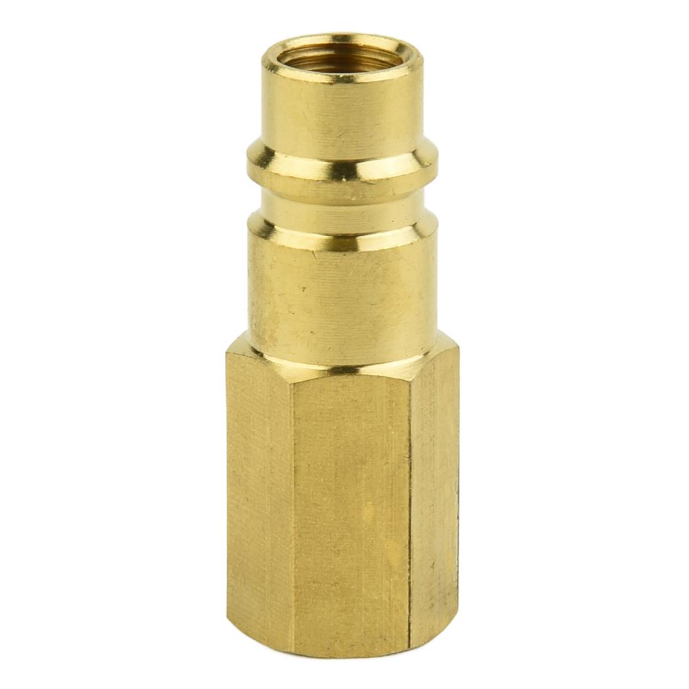 Quality Brass Adapter for Car Conditioner with 1/4 SAE Internal Thread