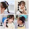 50/100/300pcs Hair Bands for Children Colorful Nylon Scrunchie Hair Ties Rubber Band Kid Elastic Hair Band Girl Hair Accessories