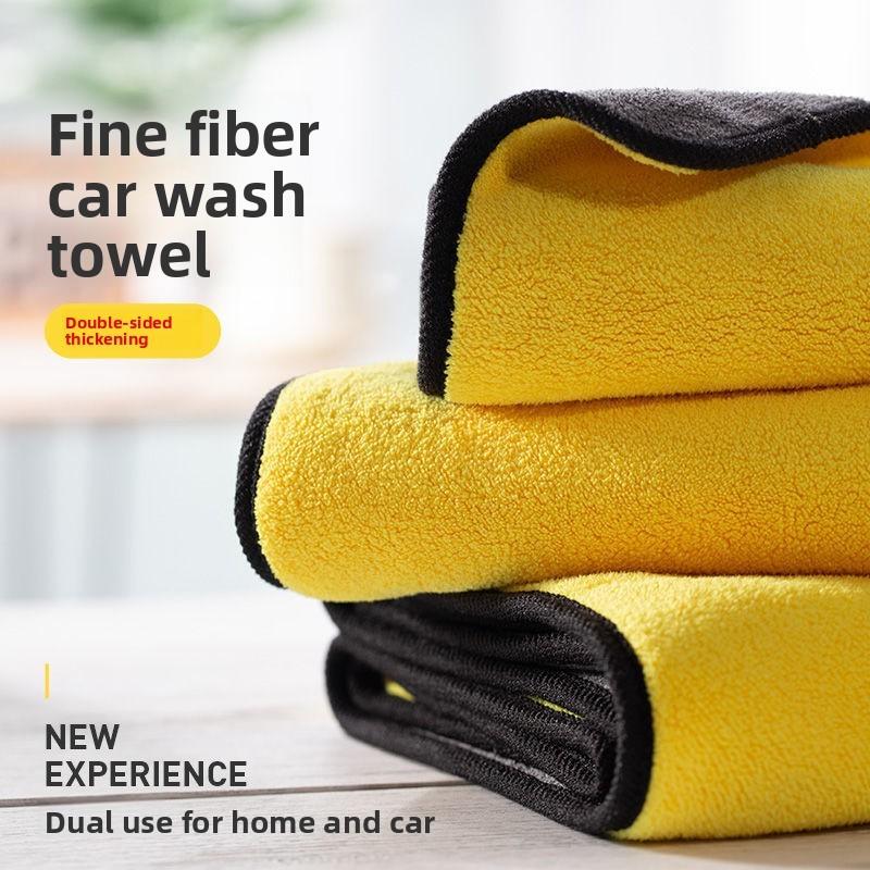Pet Bath Towel With Coral Fleece Material Quick Absorption For Home And Car Cleaning