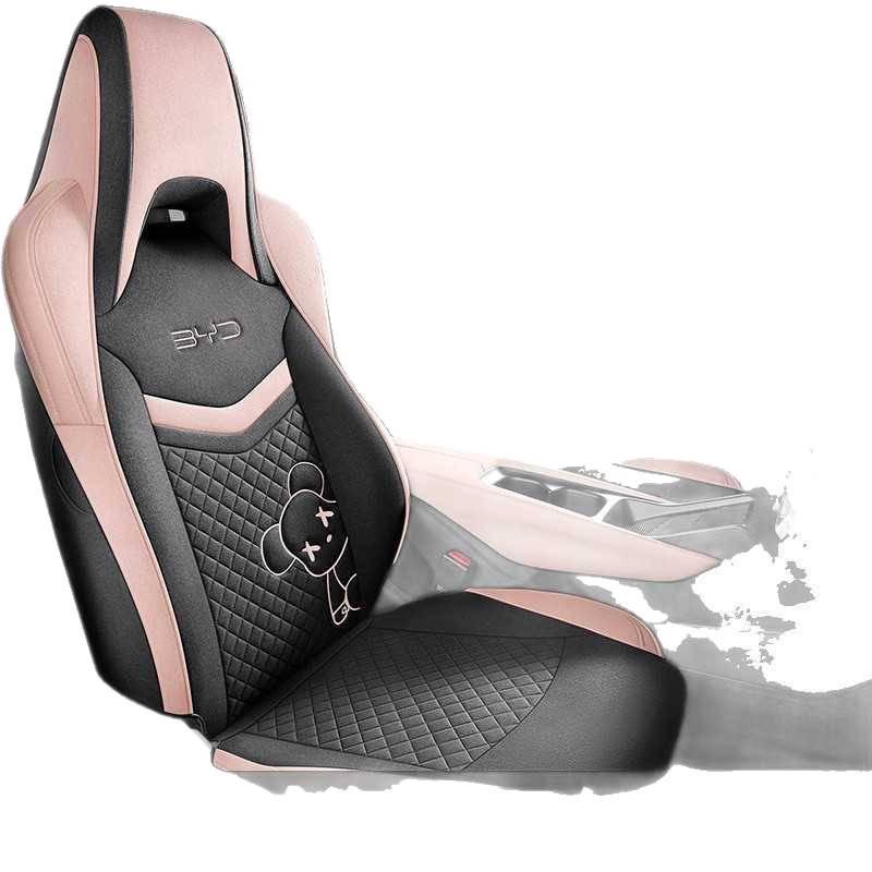 Breathable Fabric Linen Car Seat Covers for BYD Seagull (Five-Seater, Universal Fit)