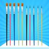 Wei Zhuang Nylon Bristle Digital Painting Brush for Watercolor and Gouache