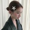 Creative Pentagram Hairpin Spicy Girl Metal Duckbill Clip Fashion Children Side Clip  Daily