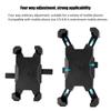 One Key Lock E-bike Phone Mount Fits 3.5-6.8 Inches Cycling Navigation Bracket  Bike Handlebar