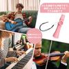 ADOFUN Kazoo with Educational Kazoo Musical Toy for Kids and Portable Easy to Musical Instrument Gift for Music Lovers of All Powder Color Strap,