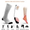 Power Bank Operated Thermal  Insulated Socks Temperature Control Battery Heating Socks  Skiing