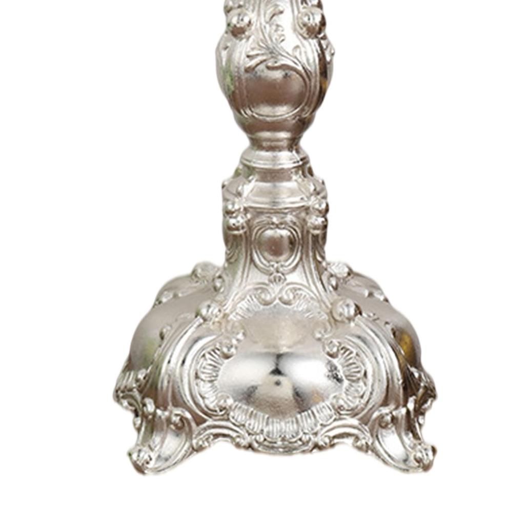 European Elegant Candle Holder Stand Candelabra Romantic Candlelight for Wedding Restaurant Centerpiece Tabletop Decor
