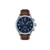 CHRONO XL VINTAGE Movimento de Quartzo Resistência à Água 100m Relógio Masculino 45mm Mostrador Azul Caixa de Aço Inoxidável T116.617.16.042.00