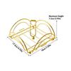 Elegant Metal Napkin Holder with Weighted Arm Square Napkin Box Decorative Holder Napkin Tray