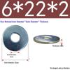 Galvanized Flat Metal Washer Spacer M3-M60