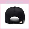 Korean Casual Baseball Cap With Embroidered Facial Expression For Student Outings