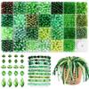 Beginner Friendly DIY Beaded Plants Green Series Color Jewelry Making Kit  Home Decor Craft