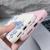 Flower Patterned Phone Case For iPhone 17 Air 16 15 14 Pro Max 13 12 Pro 11 17 16e Shockproof Soft Silicone Leather Texture Cover