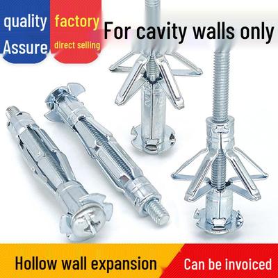 Hollow Wall Gecko Expansion Screw for Plasterboard Ceiling & TV Wall Mount