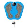 3D Smart EMS Foot Massager Pad With Remote, Foldable Muscle Stimulation Massage Mat Improve Blood Circulation Relax Feet Shaping