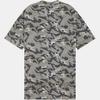 We11done Ss24 Camouflage Studded Logo Crew Neck Short Sleeve T-Shirt Unisex Tops Khaki WD-TT0-24-793-U-GY