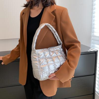 Winter New Only Beautiful Women's Bag Large Capacity Portable Women's Bag Square Leisure Shoulder Bag Small Square Bag