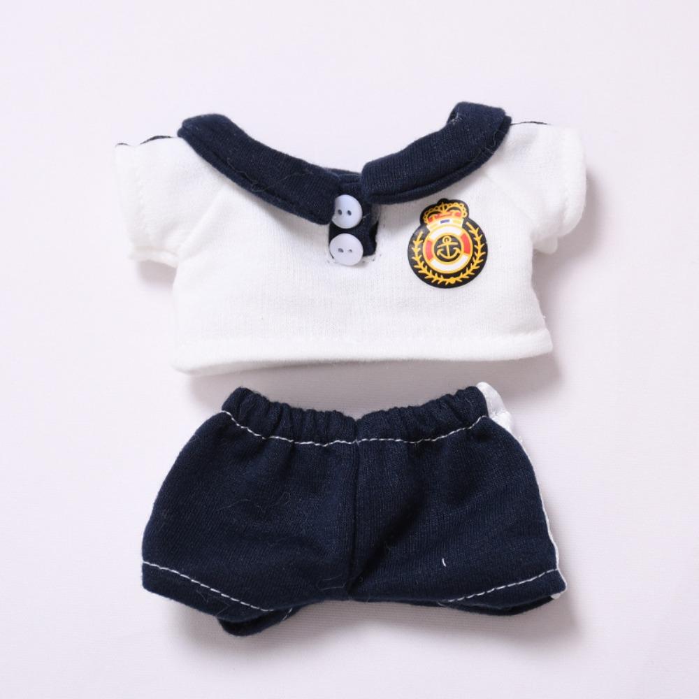 

DK&JK Одежда для куклы Labubu Школьная форма 17 см Одежда для плюшевых кукол Детские игрушки для девочек Style 1